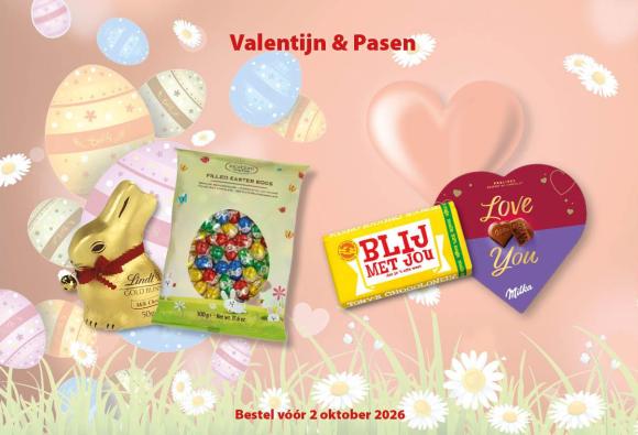 Valentijn & Pasen 2027