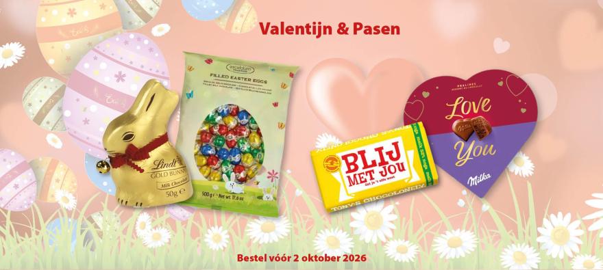 Valentijn & Pasen 2027