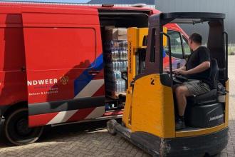 FOOX ondersteunt hulpdiensten tijdens natuurbrand bij Venray